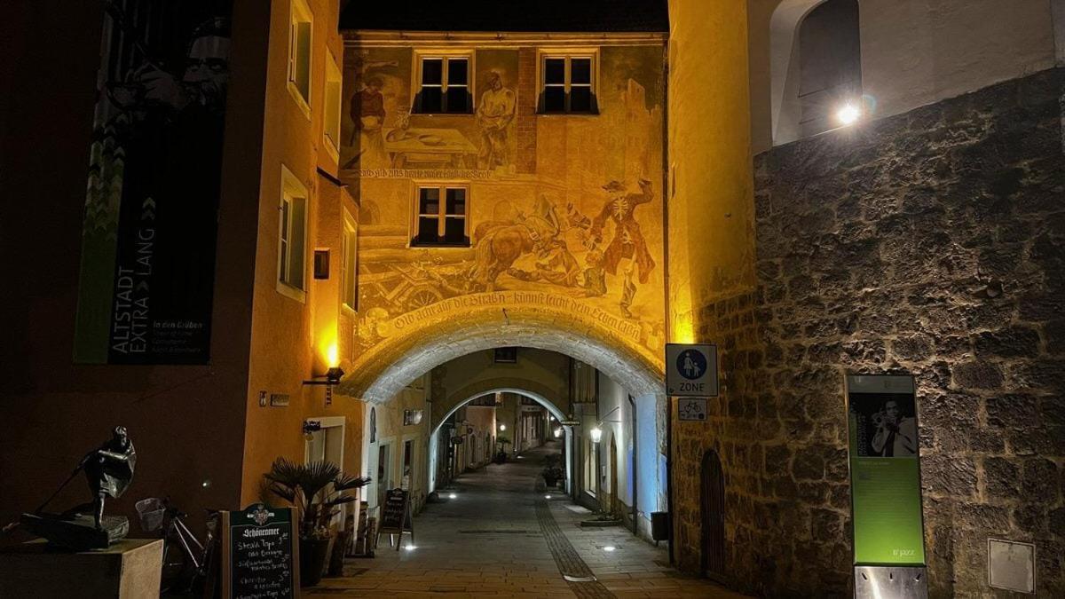 Apartamento Wohnen Am Bach Haiming Exterior foto