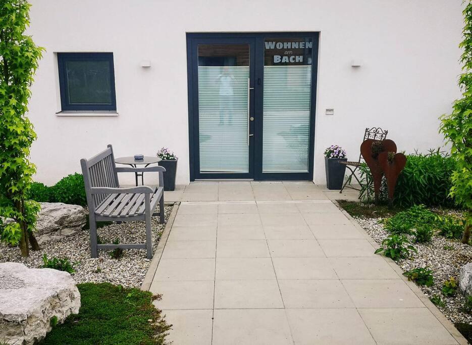 Apartamento Wohnen Am Bach Haiming Exterior foto